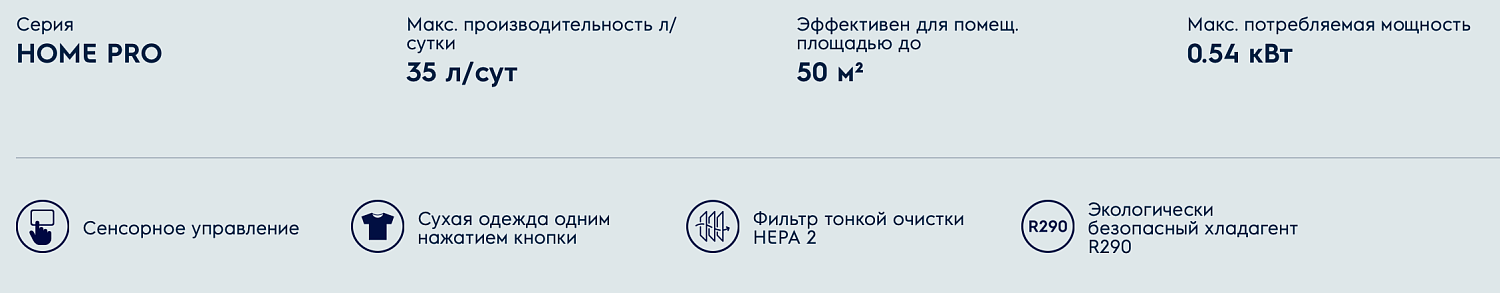 Осушитель воздуха Electrolux EDM-35L